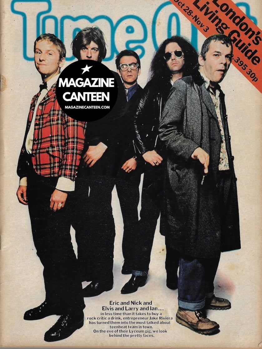 Time Out Magazine - Elvis Costello IAN DURY – magazine canteen
