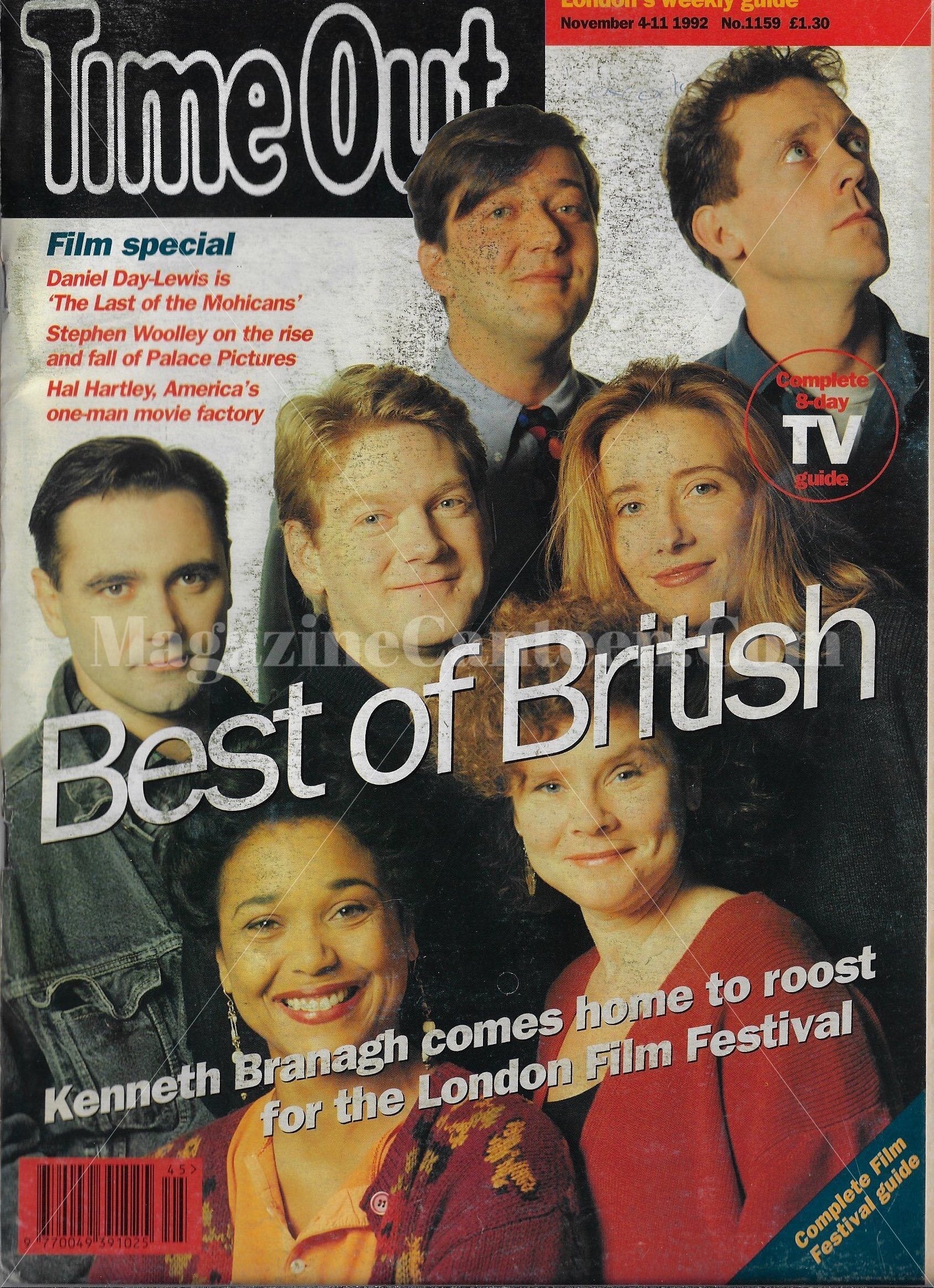 KENNETH BRANAGH HUGH LAURIE EMMA THOMPSON HAL HARTLEY LFF - UK Time Out magazine