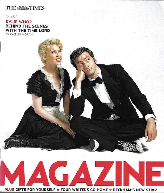 The Times Magazine - David Tennant JAVIER BARDEM Kylie Minogue ...