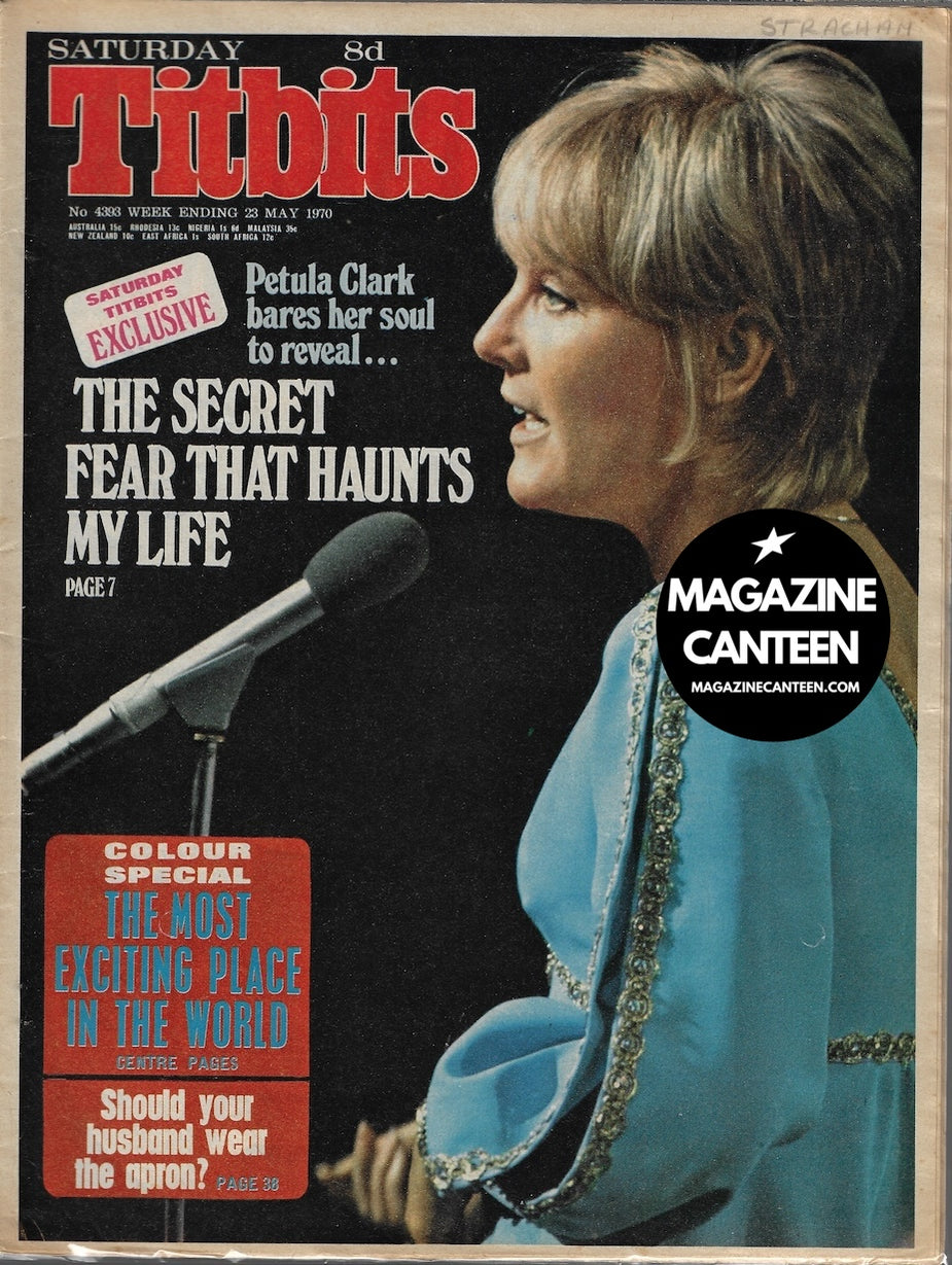70s Titbits Magazine - Petula Clark – magazine canteen