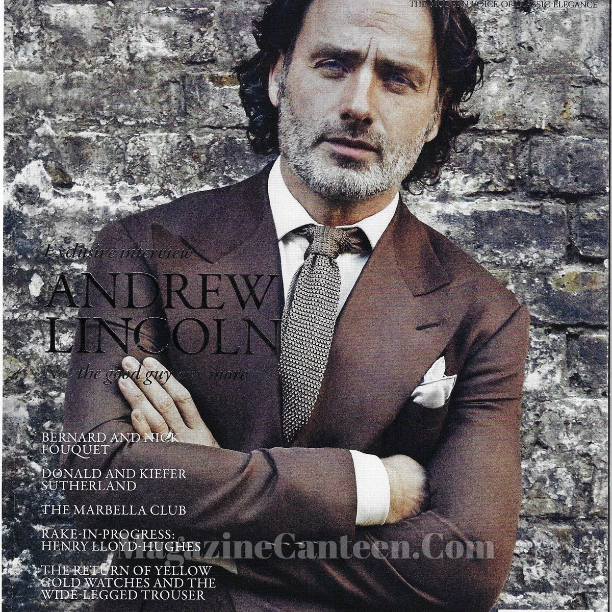 The Rake Magazine - Andrew Lincoln – magazine canteen