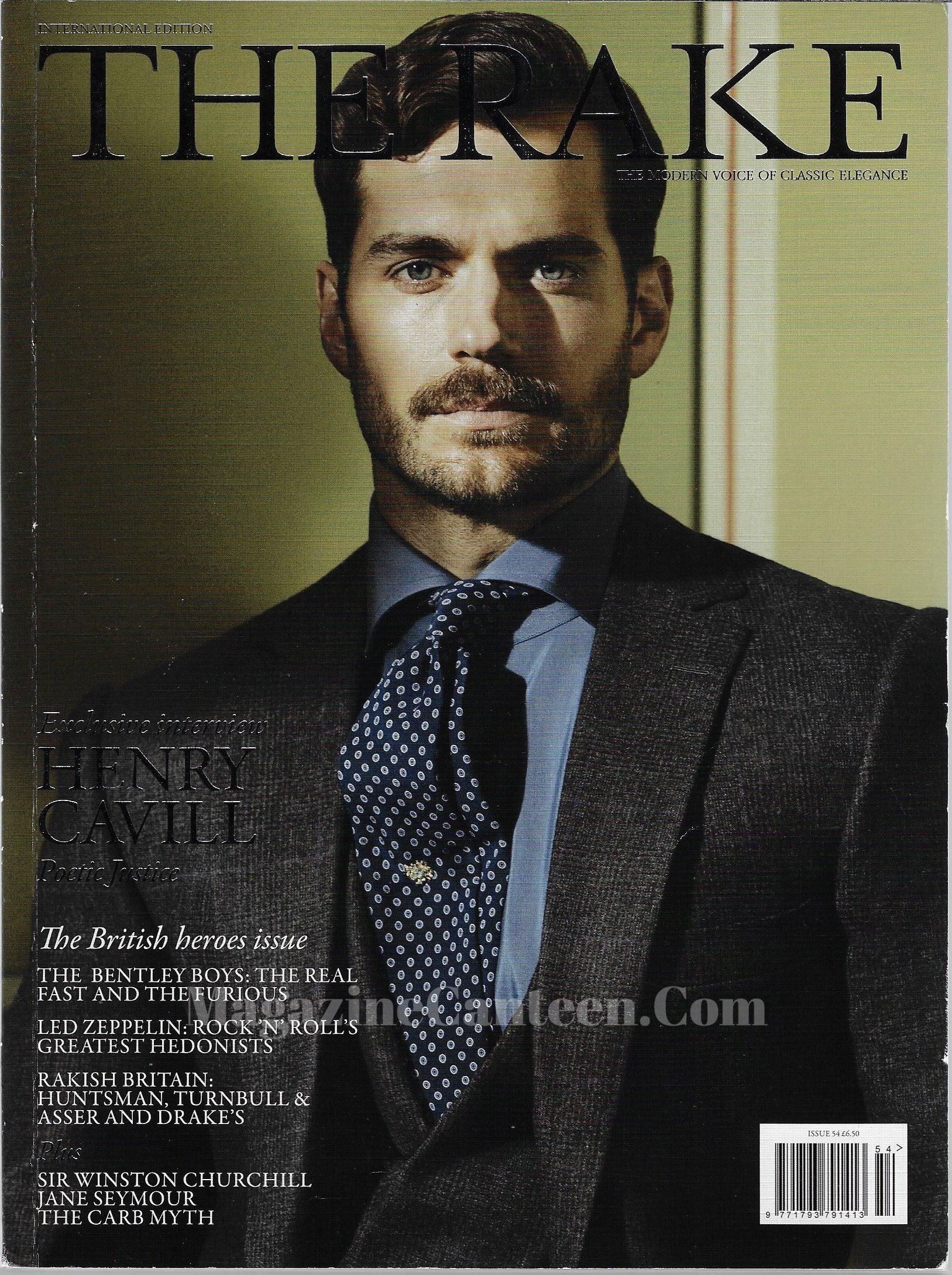 The Rake Magazine - Henry Cavill – magazine canteen