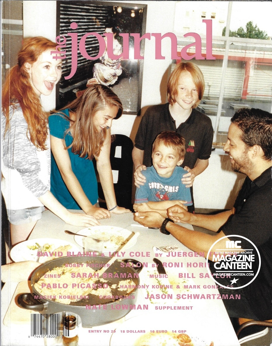 The Journal Magazine - David Blaine JUERGEN TELLER Bill Saylor ...