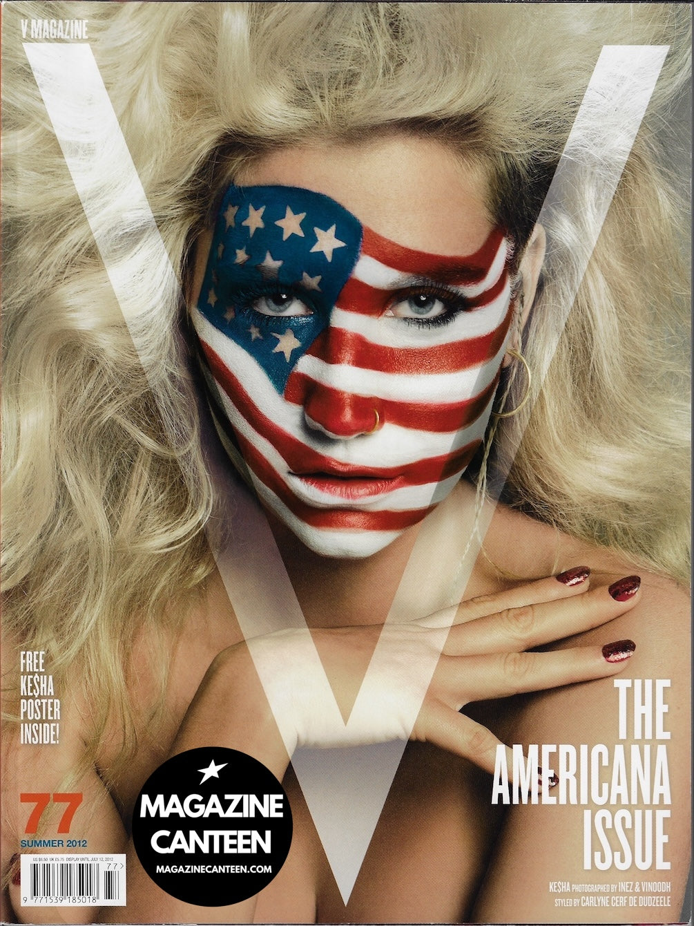 V Magazine 77 - Kesha Ke$ha LARRY CLARK Karlie Kloss