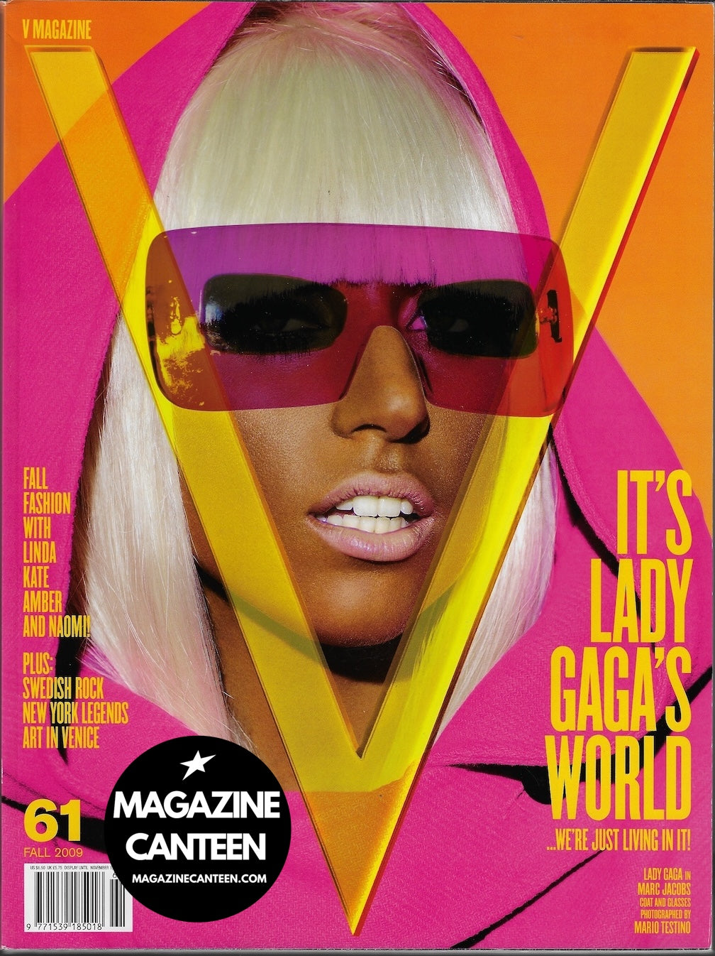 V Magazine 61 - LADY GAGA Pink 2009 Kate Moss