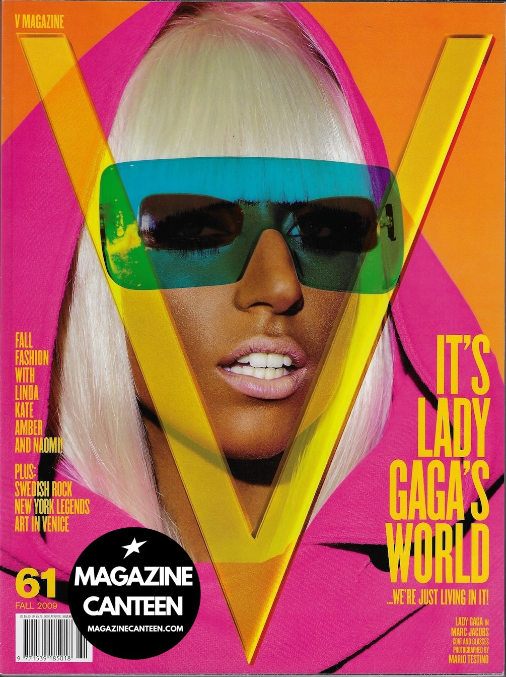 V Magazine 61 - Lady Gaga KATE MOSS Linda Evangelista 2009