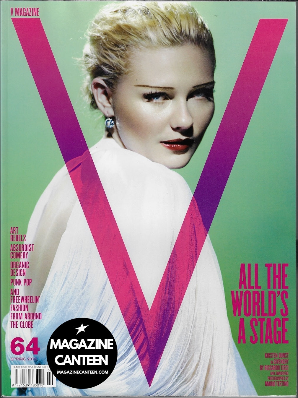 V Magazine 64 - Kirsten Dunst DARIA WERBOWY Carolyn Murphy