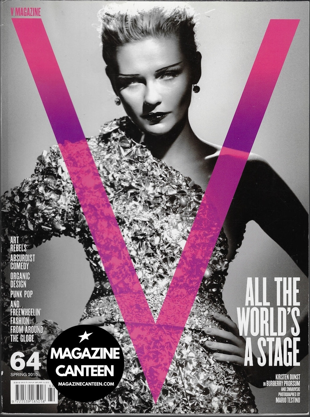 V Magazine 64 - Kirsten Dunst KRISTEN WIIG Daria Werbowy