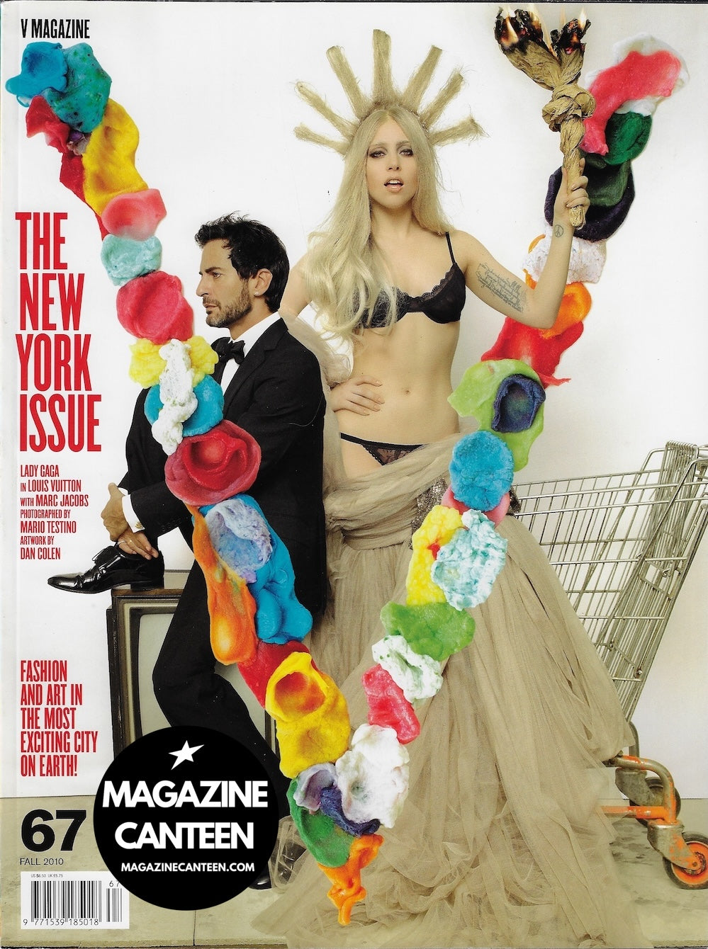 V Magazine 67 - Lady Gaga MARC JACOBS Natasha Poly