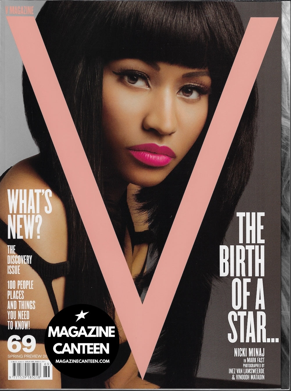 V Magazine 69 - Nicki Minaj NATASHA POLY Abbey Lee