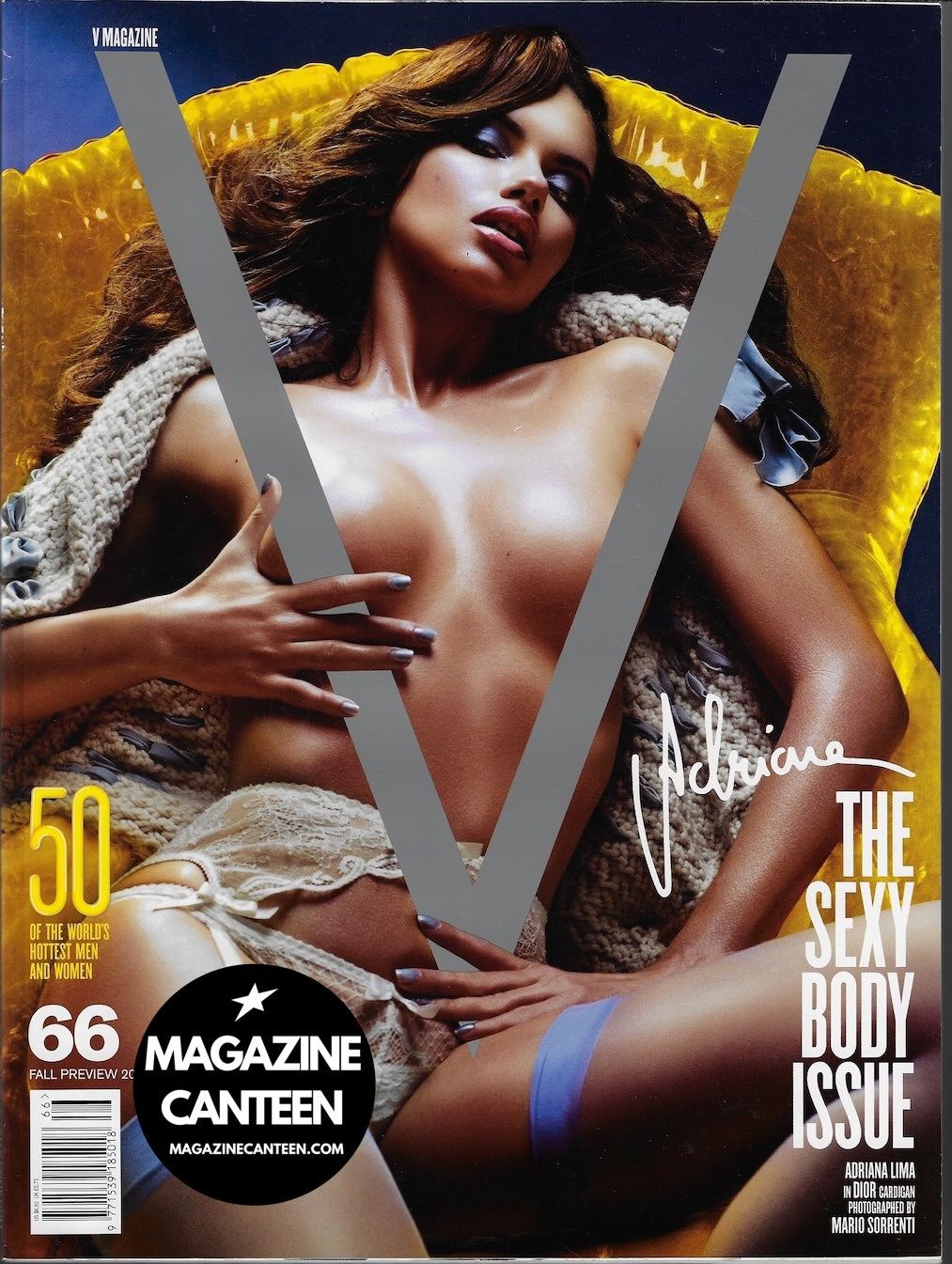 V Magazine 66 - Adriana Lima