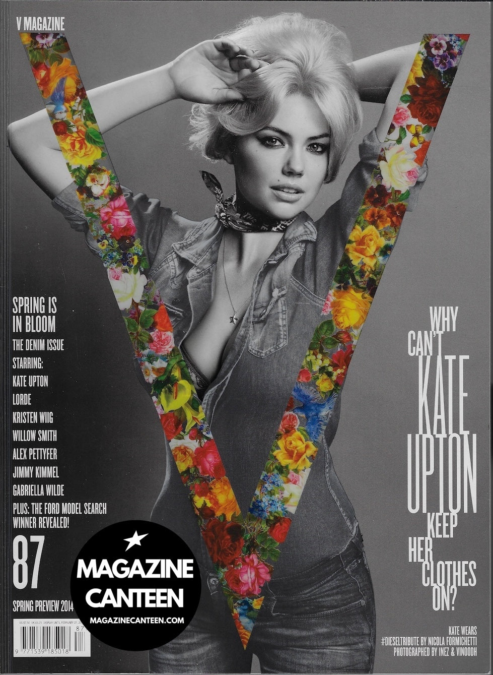 V Magazine 84 - KATE UPTON Willow Smith TERRY RICHARDSON