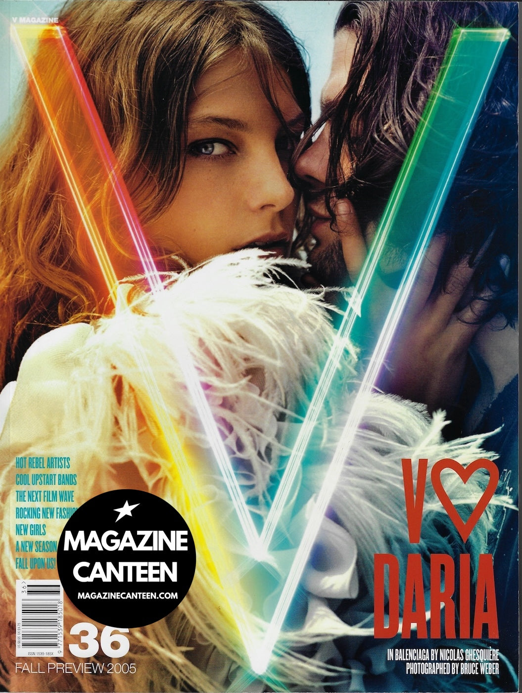V Magazine 36 - Daria Werbowy BRUCE WEBER Ruslana Korshunova