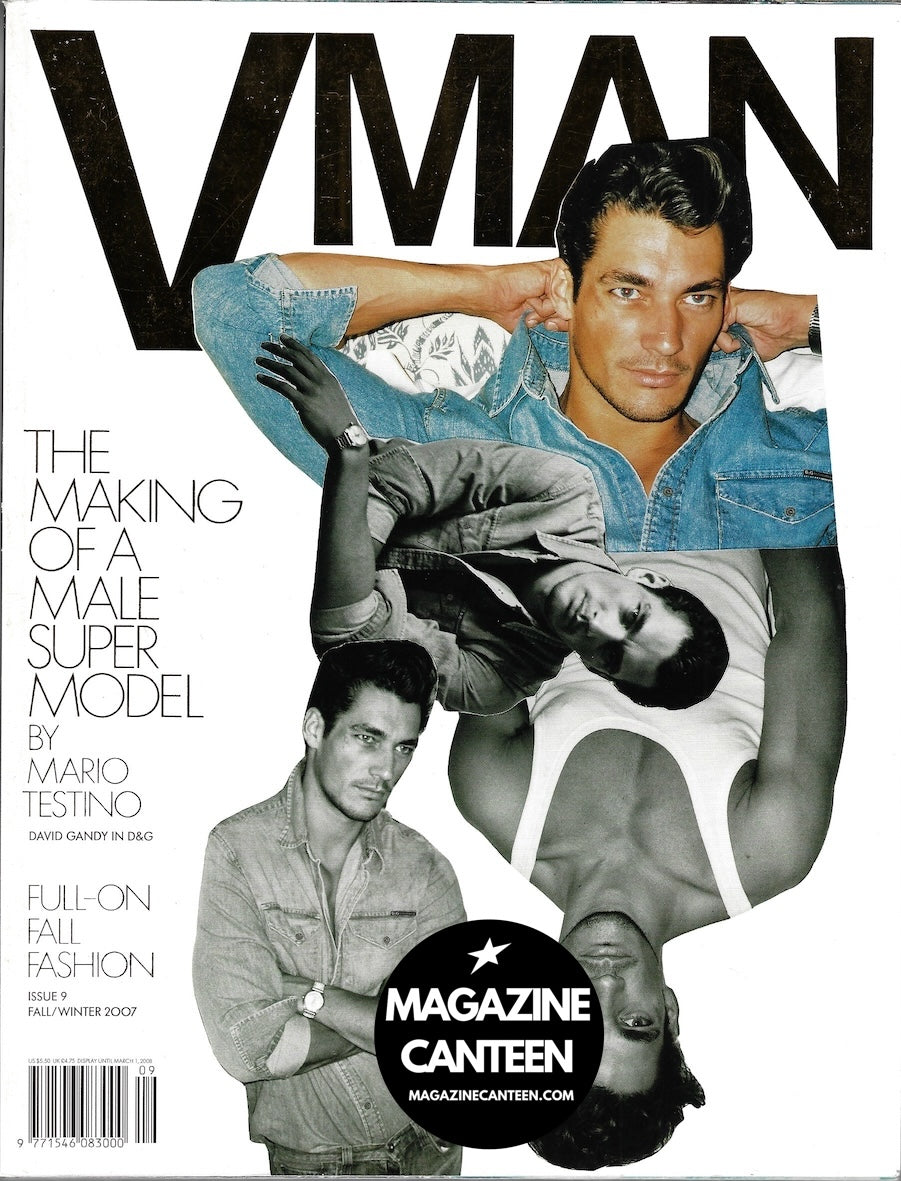VMan Magazine - Tom Brady DAVID GANDY Channing Tatum – magazine canteen