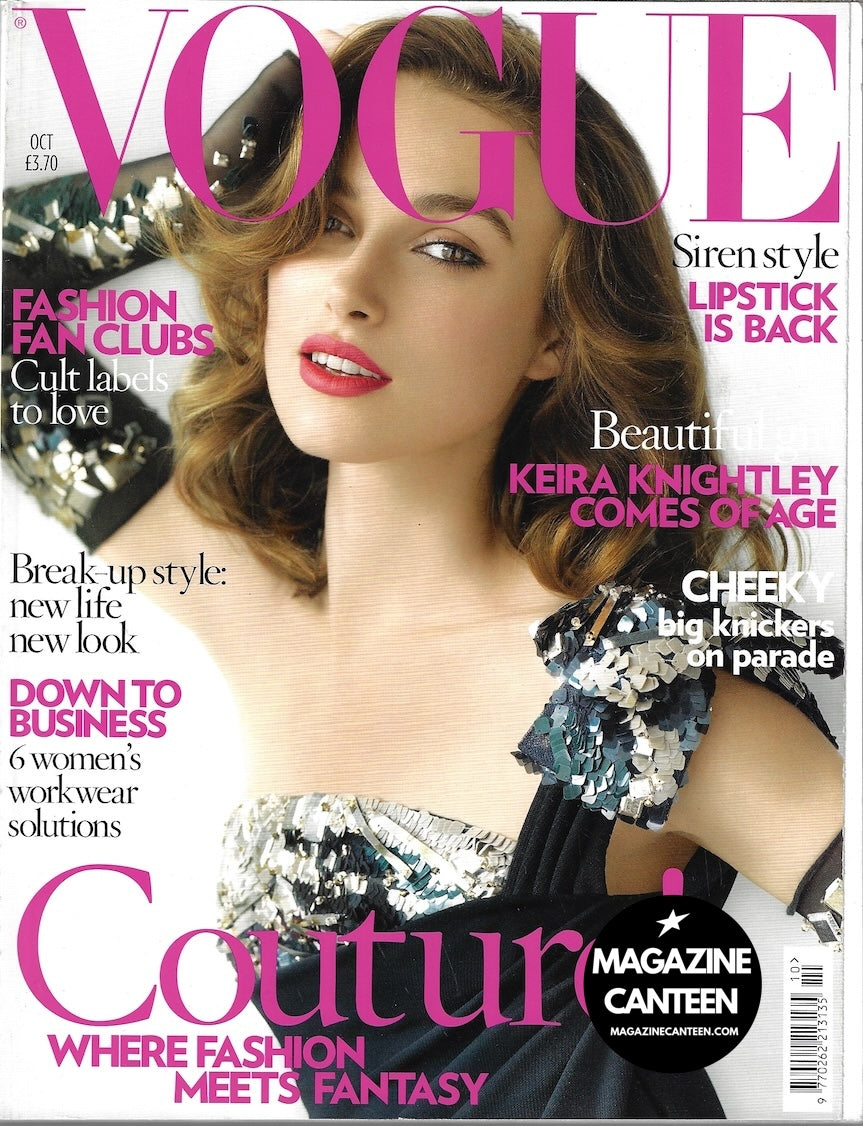 Vogue Magazine October 2007 - Keira Knightley 