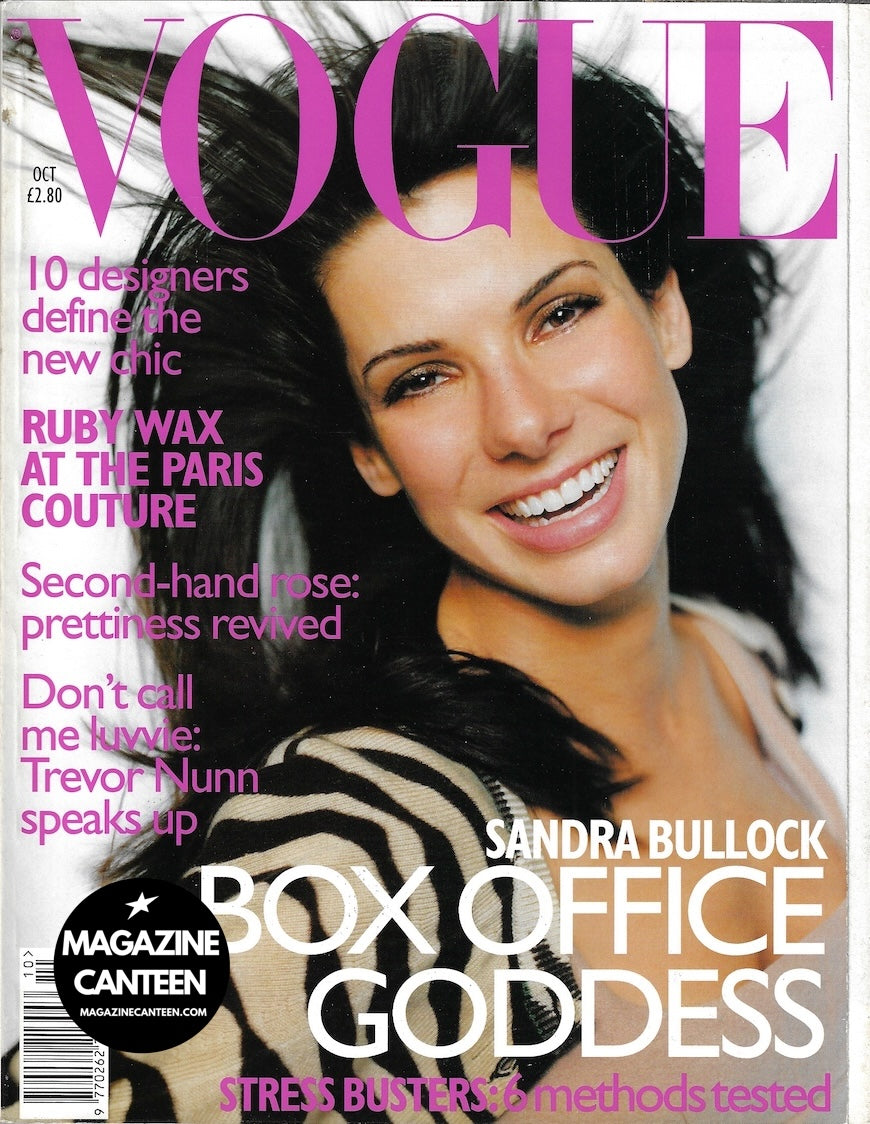 Vogue Magazine October 1996 - Sandra Bullock