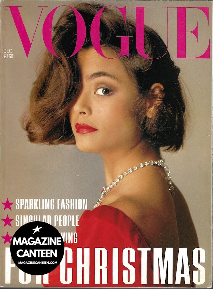 Vogue Magazine December 1983 - TALISA SOTO Bruce Weber ELTON JOHN