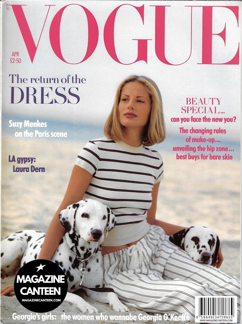 Vogue Magazine April 1993 - Anja Kneller 