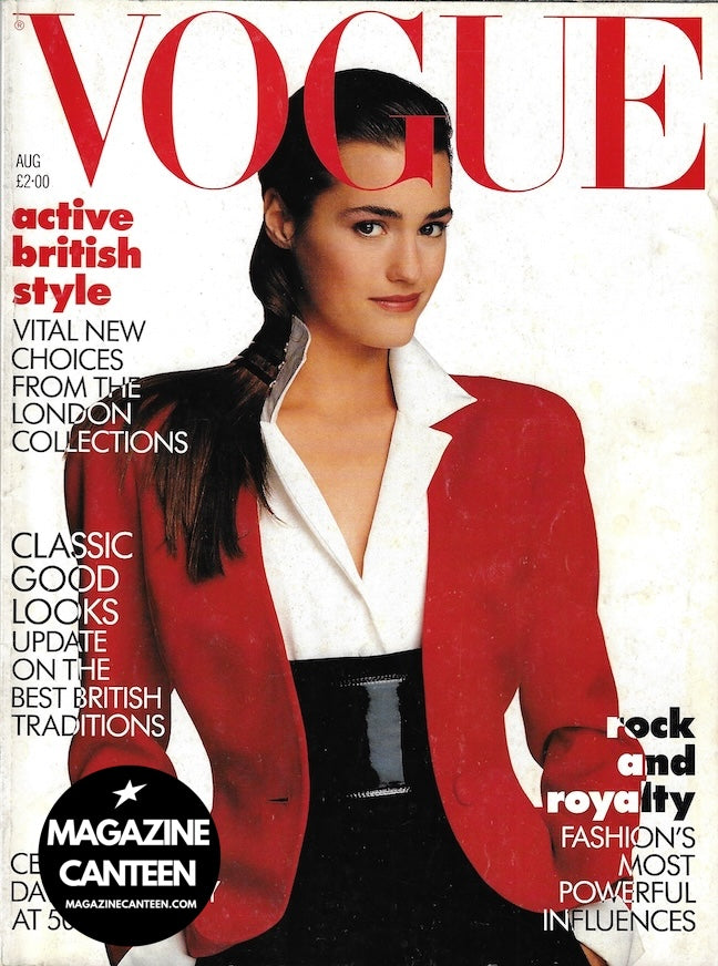 Vogue Magazine August 1987 - YASMIN LE BON