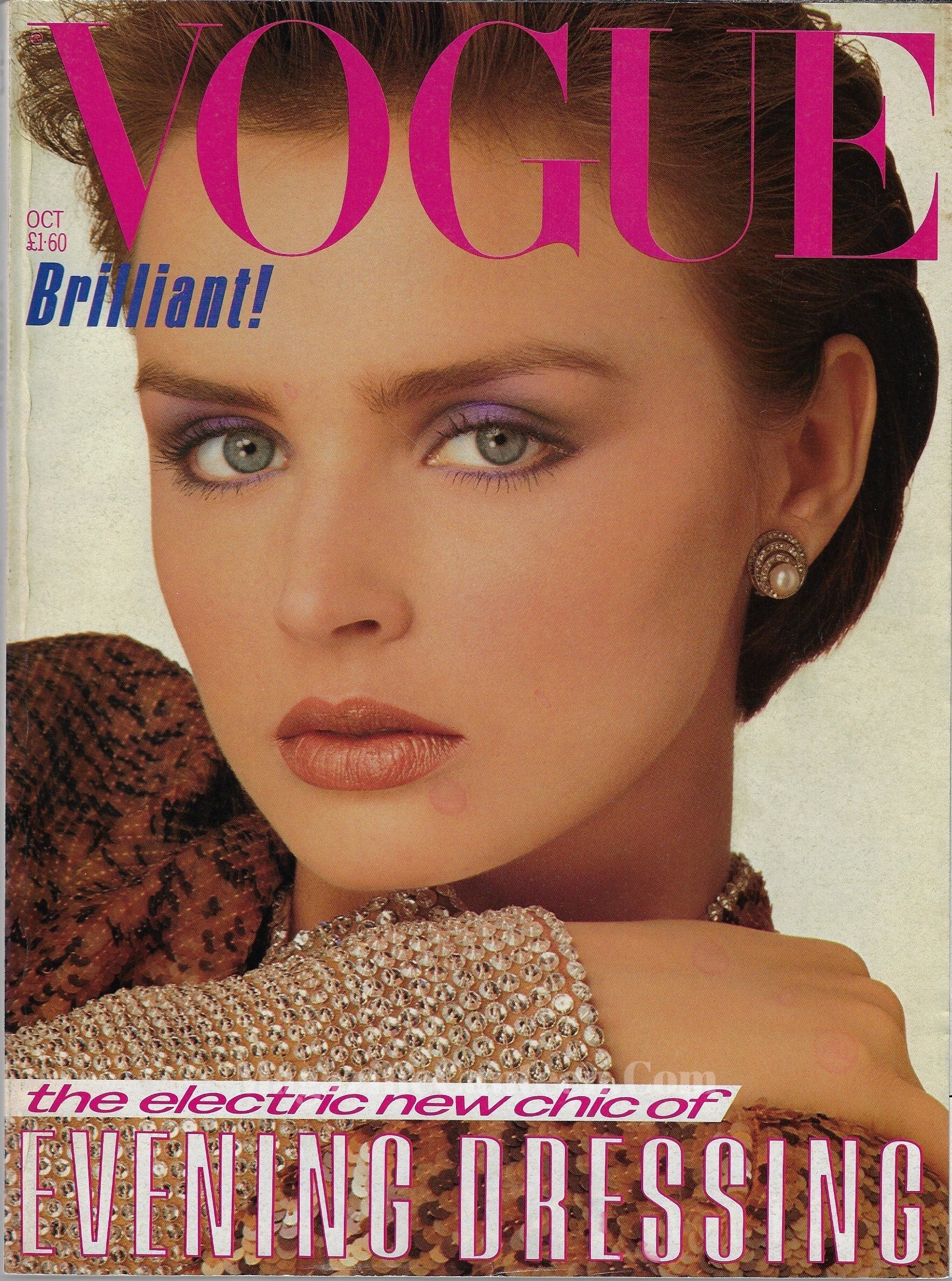 Vogue Magazine October 1983 - Brit Hammer