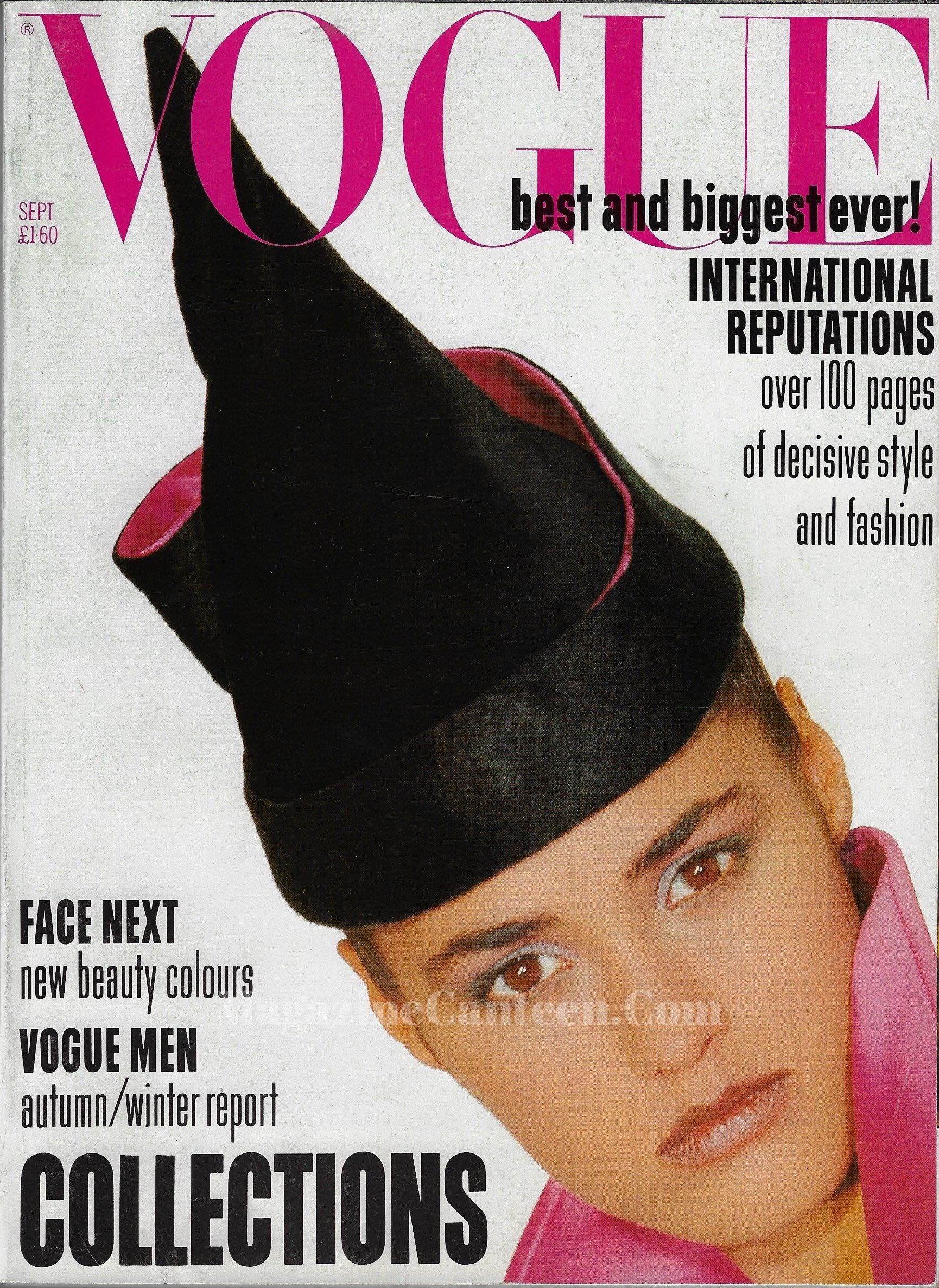 Vogue Magazine September 1985 - Yasmin Le Bon