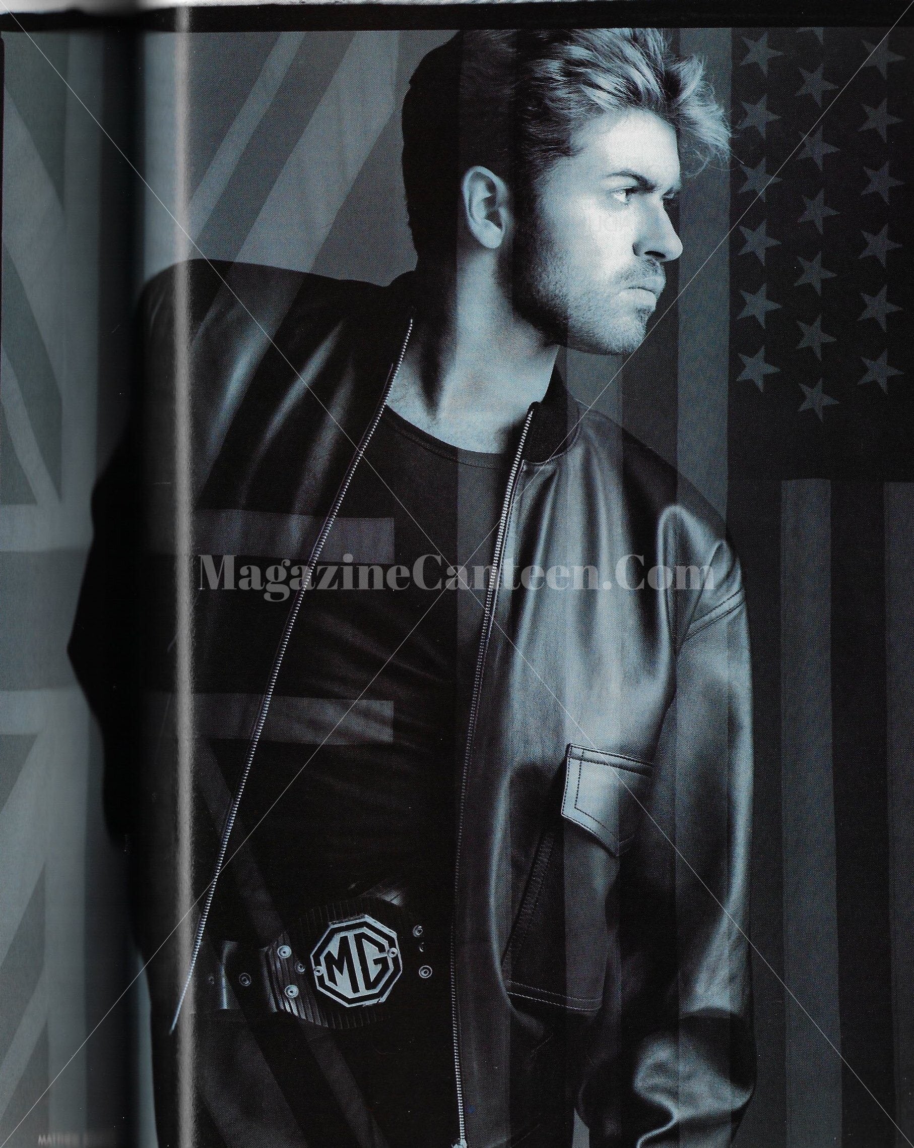 george michael vogue magazine