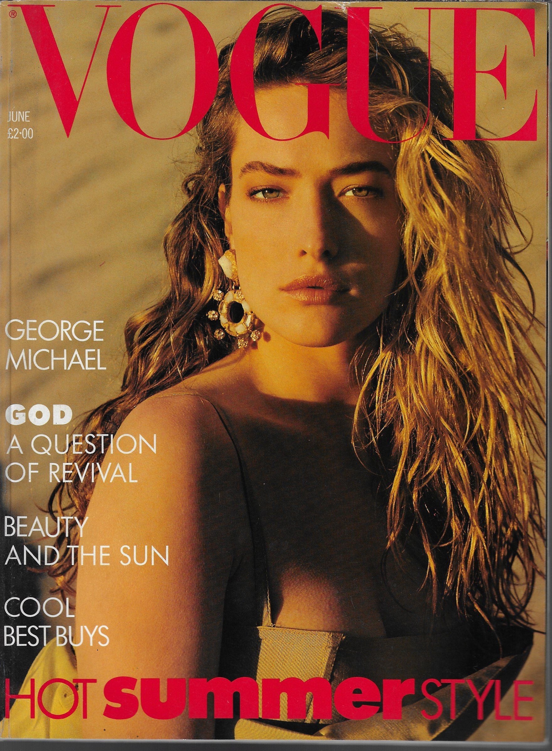 Vogue Magazine June 1988 - Tatjana Patitz Herb Ritts