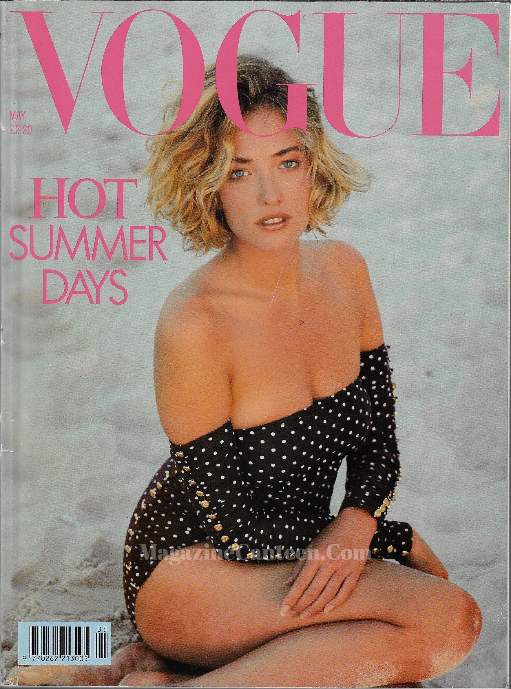 Vogue Magazine May 1989 - Tatjana Patitz