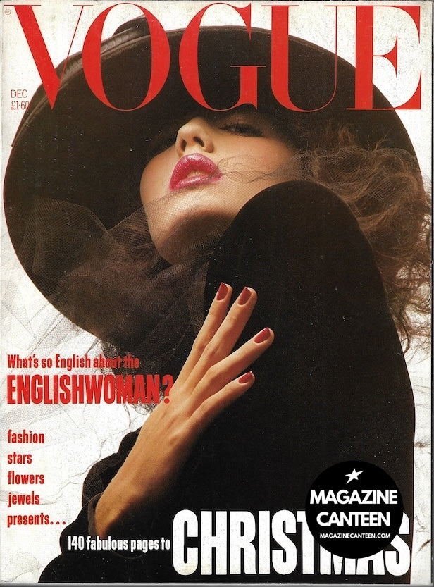 Vogue Magazine July 1984 - Isabella Rossellini KARL LAGERFELD Snowdon