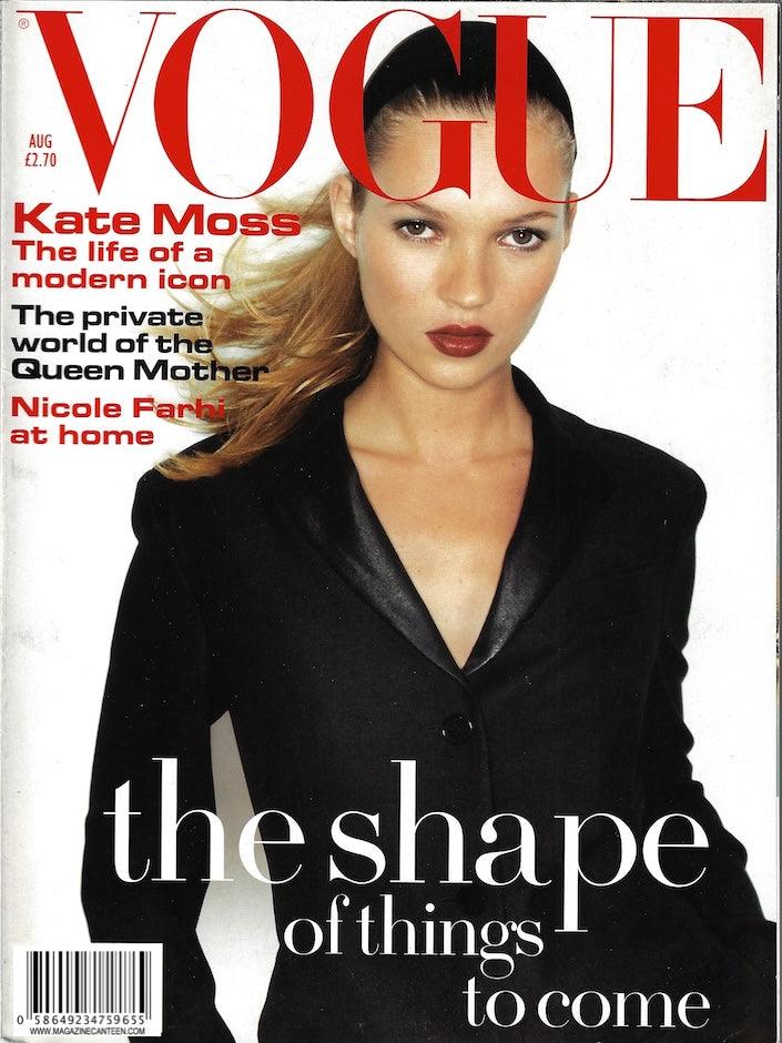 Vogue Magazine August 1994 - KATE MOSS Juergen Teller SOFIA COPPOLA