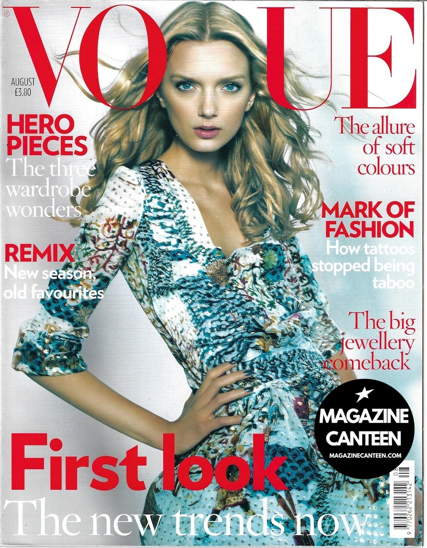 Vogue Magazine August 2008 - Lily Donaldson