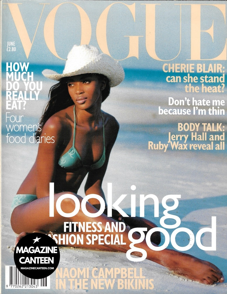 Vogue Magazine June 1996 - Naomi Campbell 