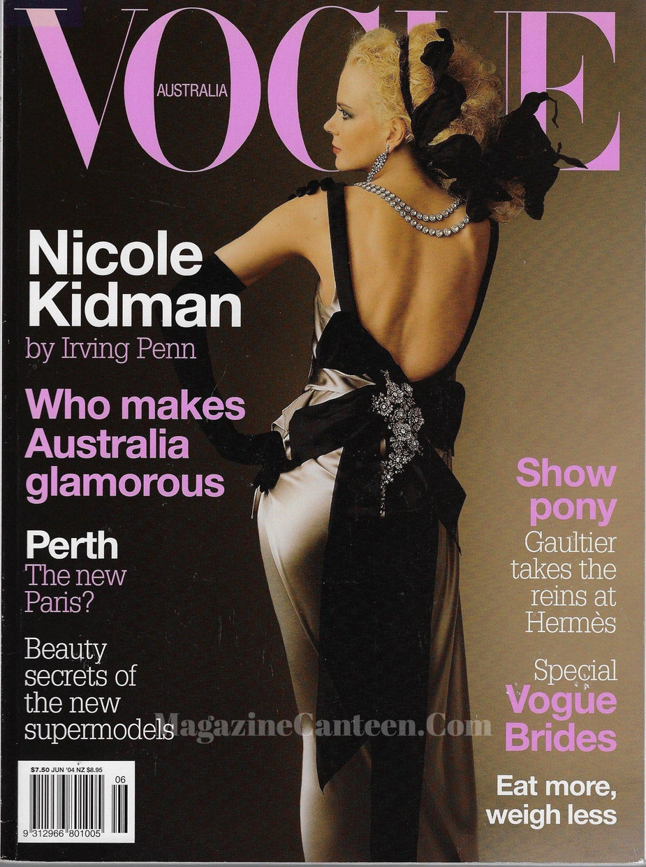 Vogue Australia Magazine - Nicole Kidman – magazine canteen