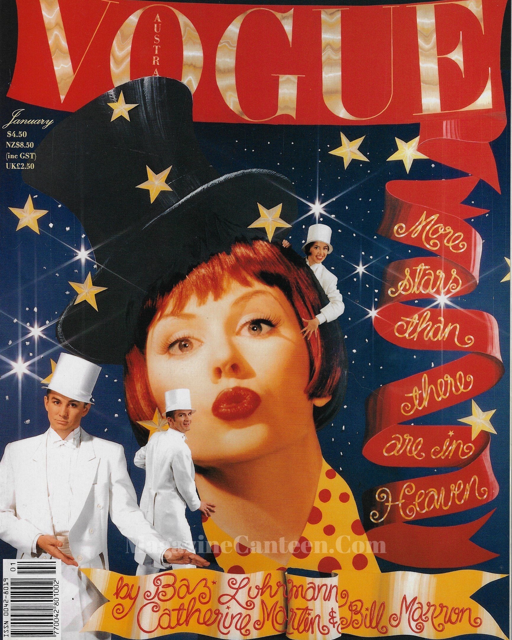 Vogue Australia Magazine - Kylie Minogue Nicole Kidman 1994