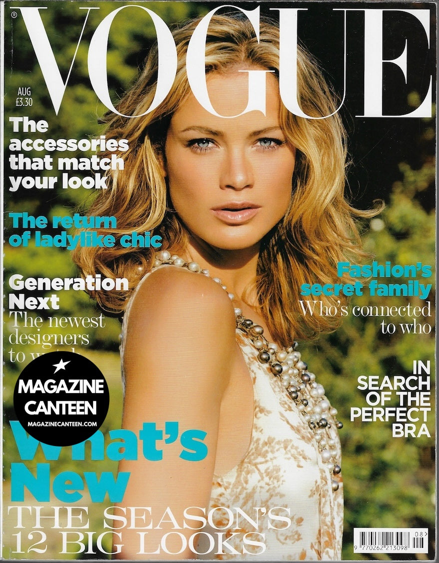 Vogue Magazine August 2004 - Carolyn Murphy