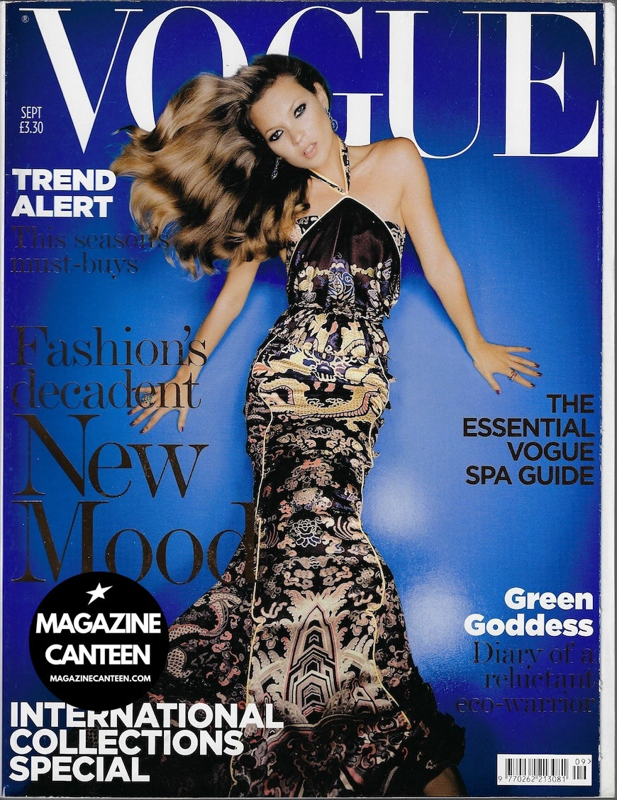 Vogue Magazine September 2004 - KATE MOSS Daria Werbowy GEMMA WARD