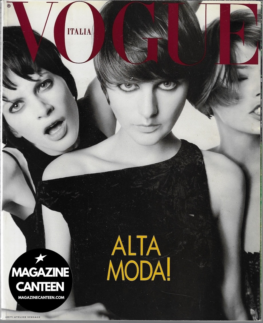 Vogue Italia Magazine 1993 - STELLA TENNANT Kristen McMenamy KATE MOSS