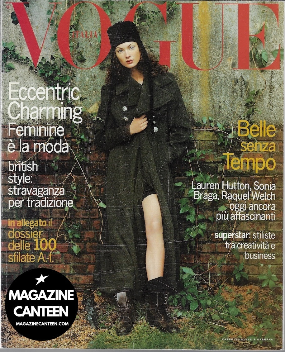 Vogue Italia Magazine 1993 - Shalom Harlow ISABELLA BLOW Stephanie Seymour