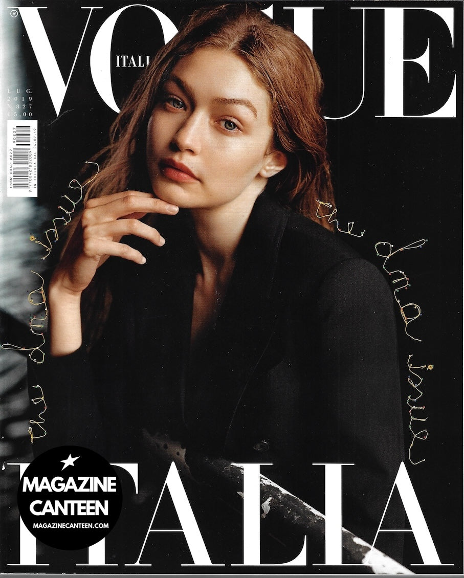 Vogue Italia Magazine - GIGI HADID Alasdair McLellan DNA 2019