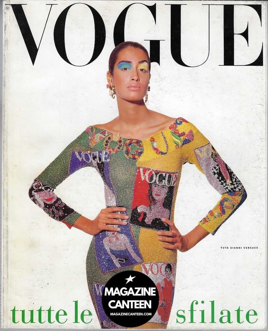 Vogue Italia Magazine Supplement - YASMEEN GHAURI Steven Meisel