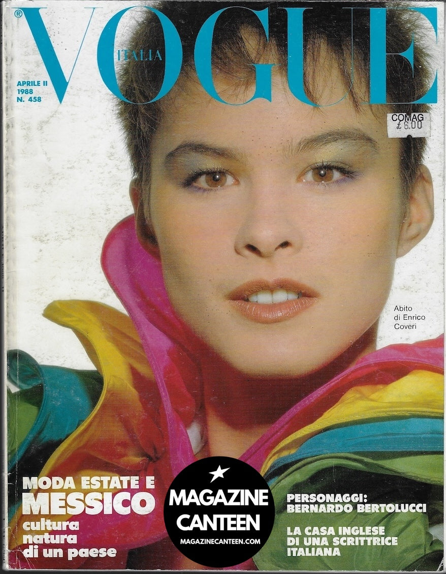 Vogue Italia Magazine 1988 - Steven Klein CLAUDIA MASON Deborah Turbeville