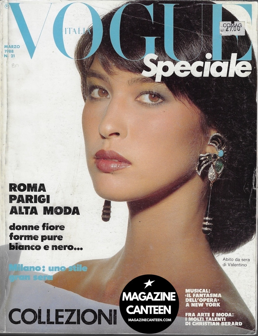 Vogue Italia Magazine 1988 - Monica Gripman STEVEN KLEIN Giampaolo Barbieri
