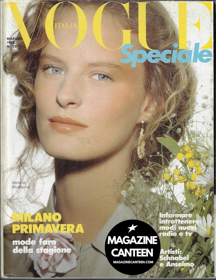 Vogue Italia Magazine - Steevie Van Der Veen STEVEN KLEIN Deborah Turbeville