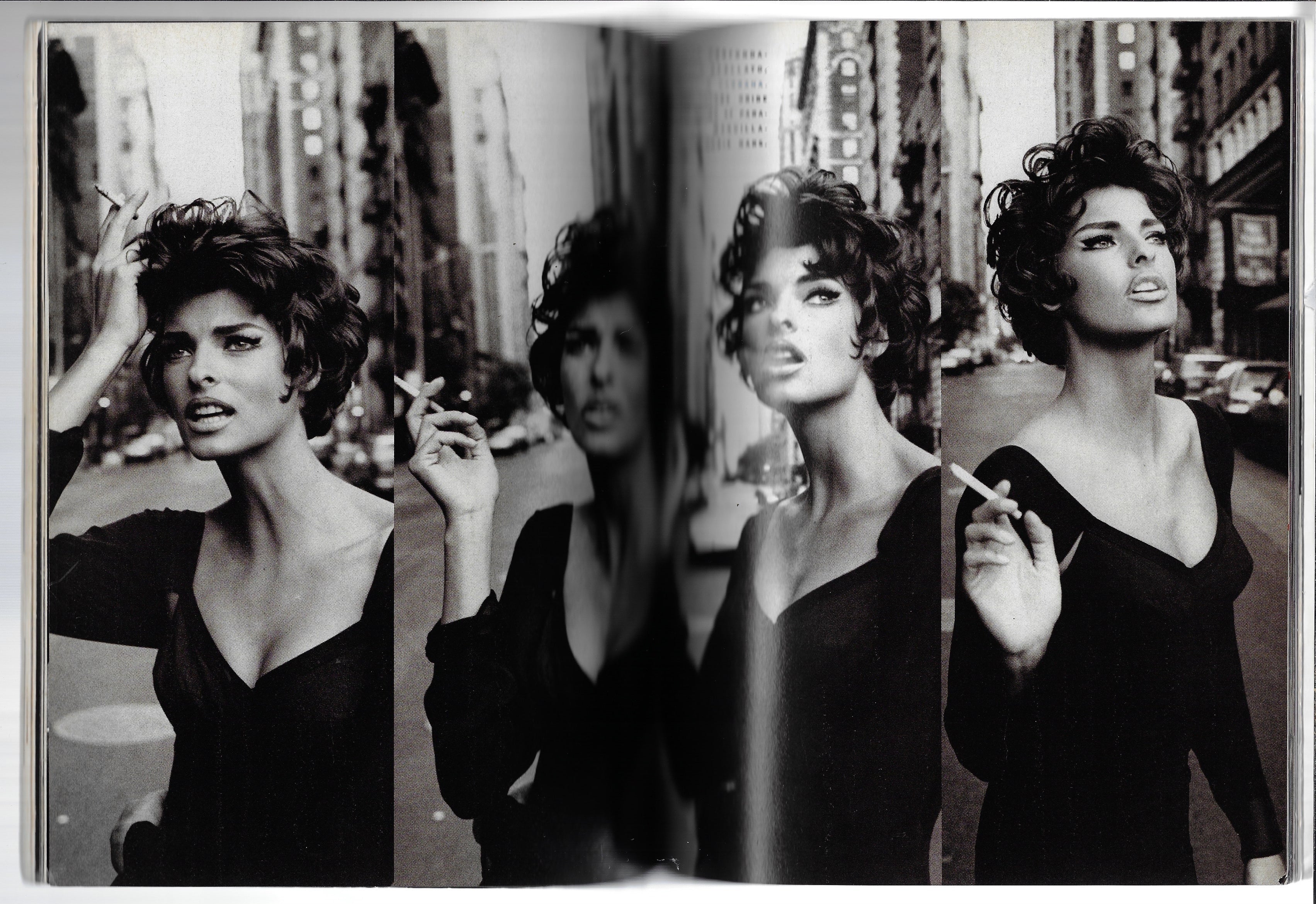 Vogue Italia Magazine 1990 - Linda Evangelista – magazine canteen