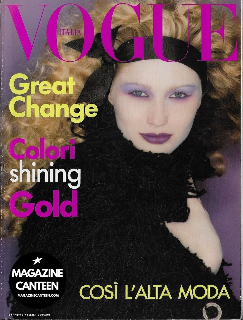 Vogue Italia Magazine 1994 - Kirsty Hume KATE MOSS McMenamy
