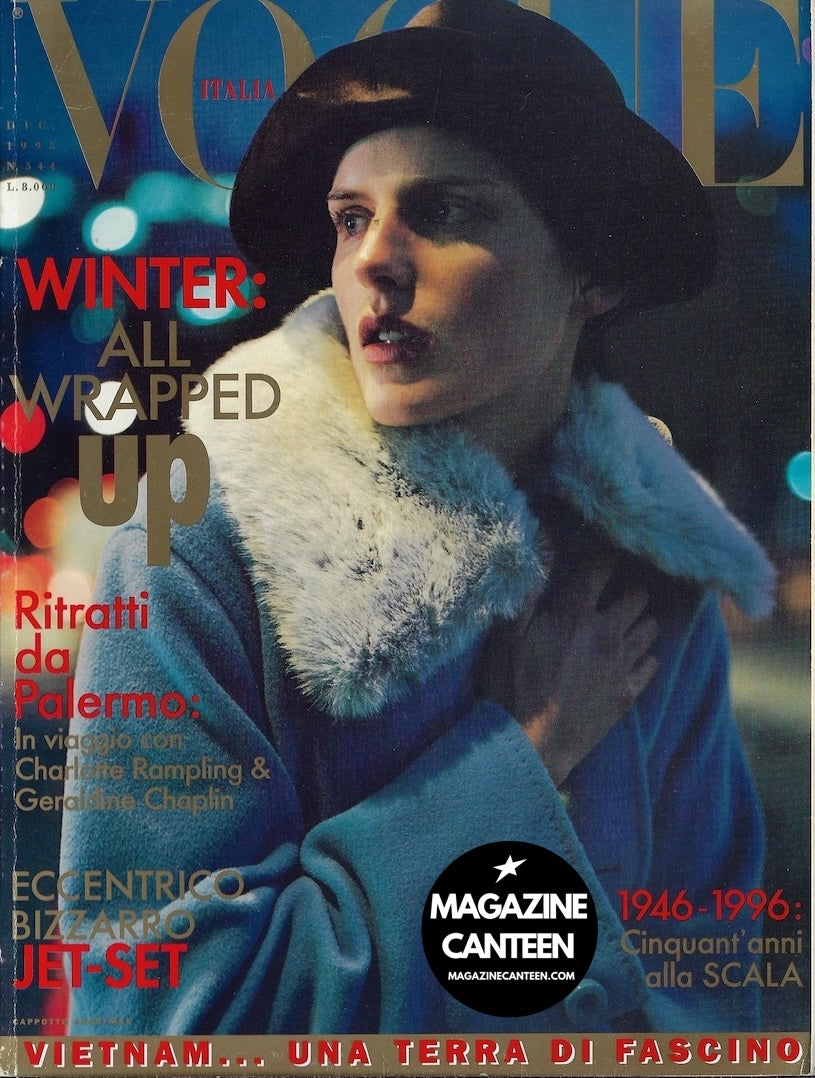 Vogue Italia Magazine 1995 - Stella Tennant CHRISTY TURLINGTON Kate Moss