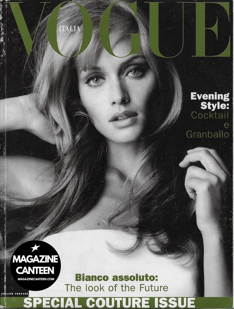Vogue Italia Magazine 1995 - AMBER VALLETTA Madonna GUINEVERE