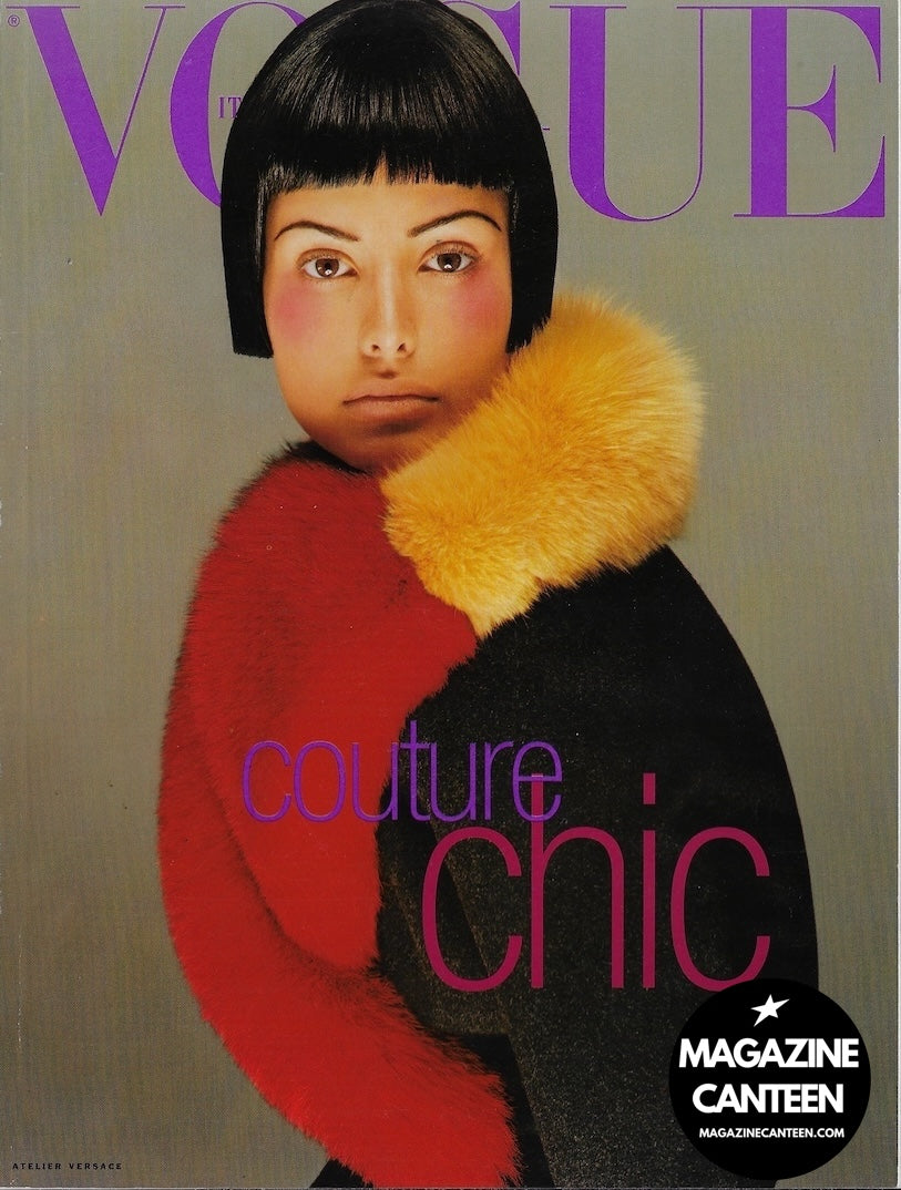 Vogue Italia Magazine 1996 - ELSA BENITEZ Kylie Bax KATE MOSS