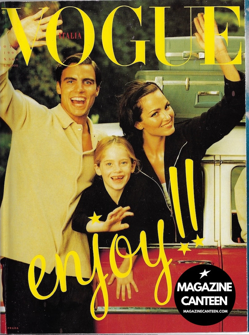 Vogue Italia Magazine - Chandra North MISCHA BARTON Colin Egglesfield