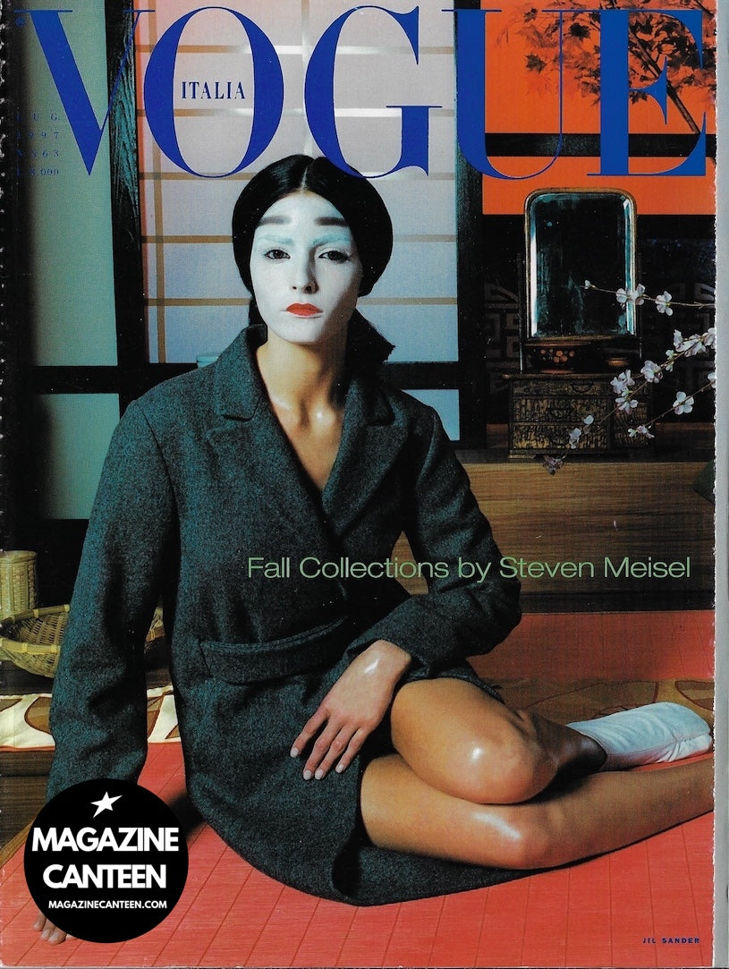 Vogue Italia Magazine 1997 - Danielle Zinaich SCOTT BARNILL